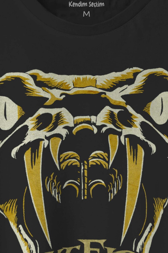 Siyah Tişört Strike First Venom RKO Wwe Randy Orton Yılan Güreş Gym Fight  Spor Baskılı T-shirt - 2