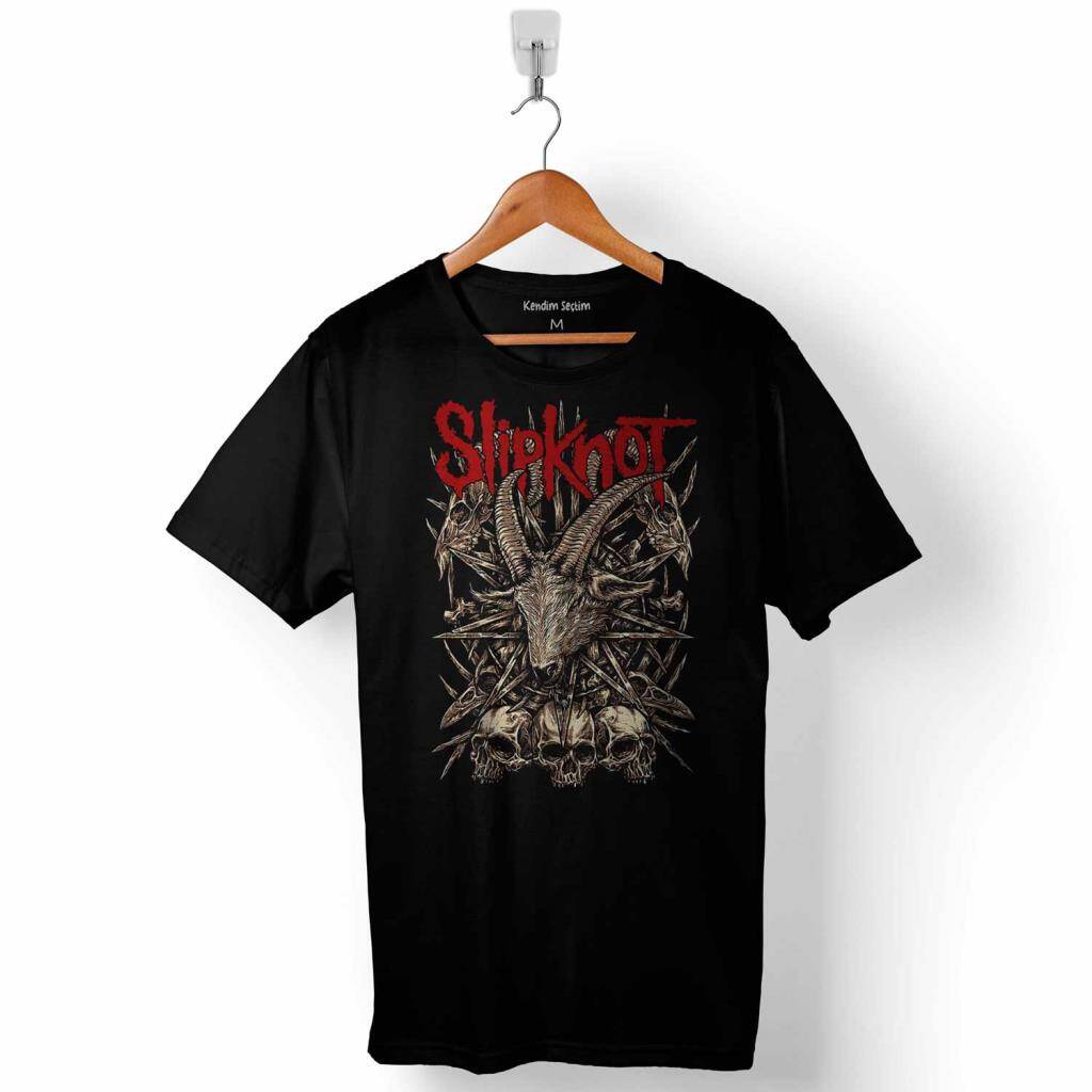 Slipknot Rock Band Established 1995 Baskılı Tişört Unisex T-Shirt - 1