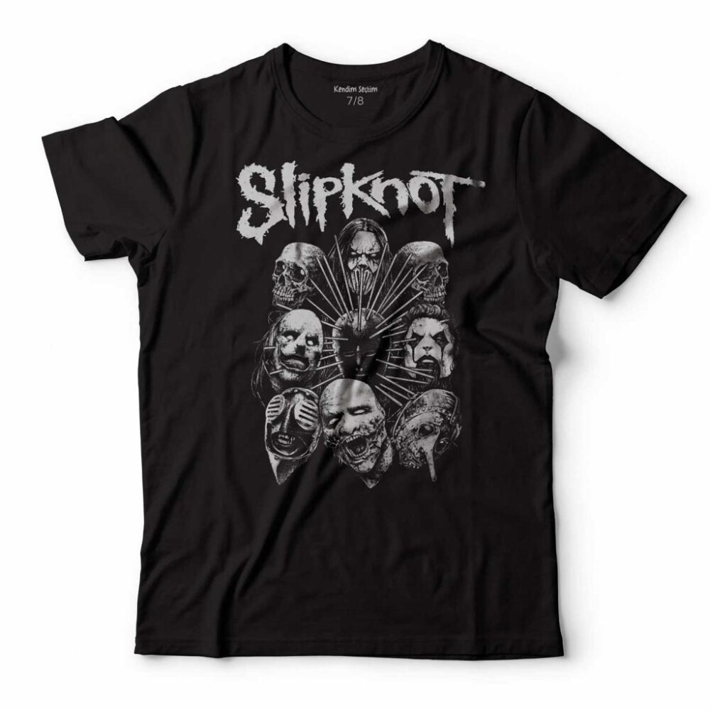SLIPKNOT ROCK BAND ESTABLISHED 1995 ÇOCUK TİŞÖRT - KENDİM SEÇTİM