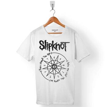SLIPKNOT SLIP KNOT RAVADO GOAT STAR LOGO ERKEK TİŞÖRT - 1