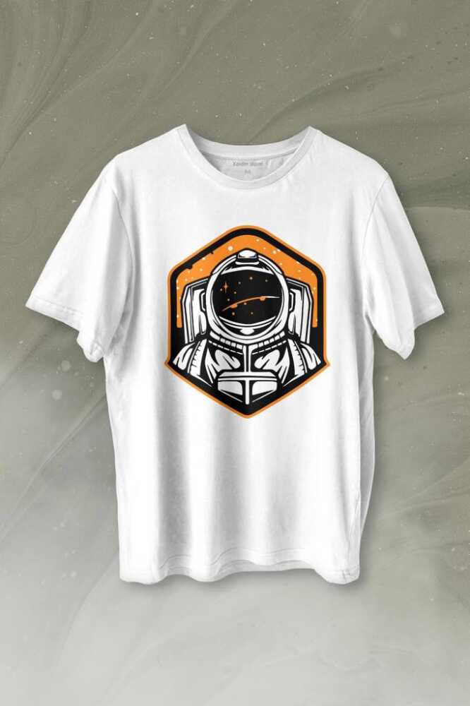 Solana Sol Astronot Cyrpto Coin Logo Baskılı Tişört Unisex T-shirt - 1