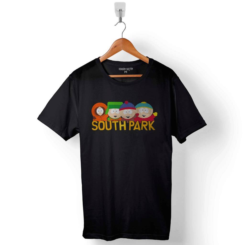 South Park Hall Monıtor Erıc Cartman Baskılı Tişört Unisex T-Shirt - 1