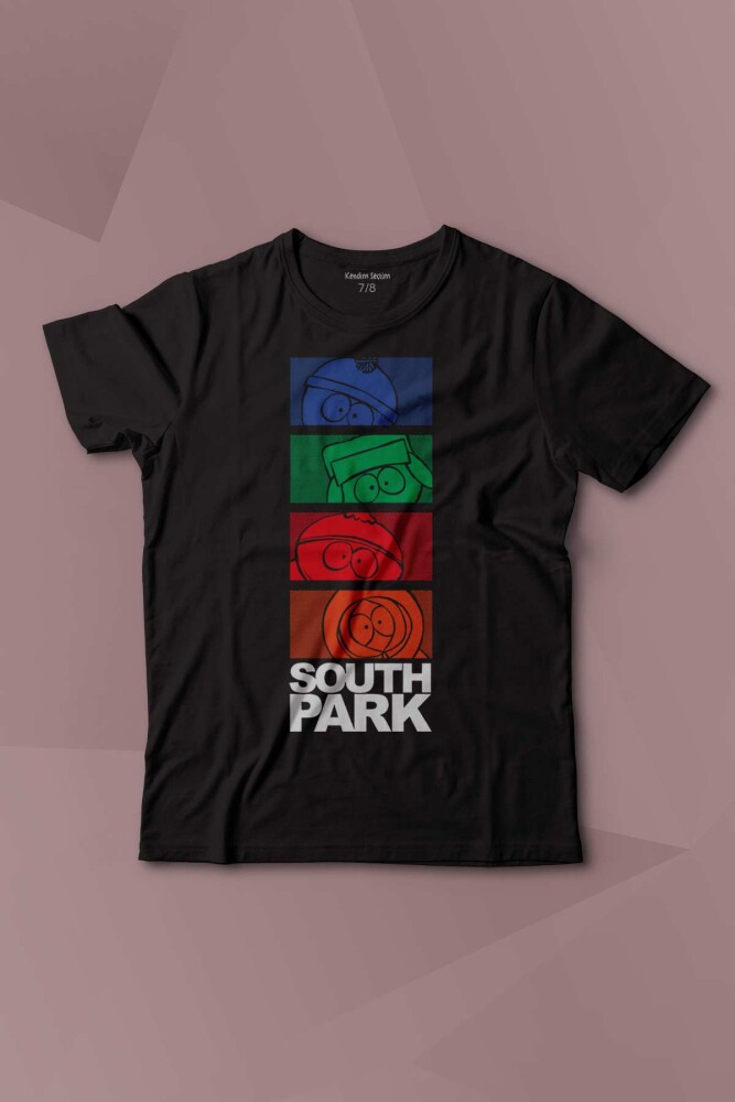 South Park Kenny Cartman Kyle Stan Dizi Film Baskılı Çocuk Tişört Kısa Kollu - KENDİM SEÇTİM