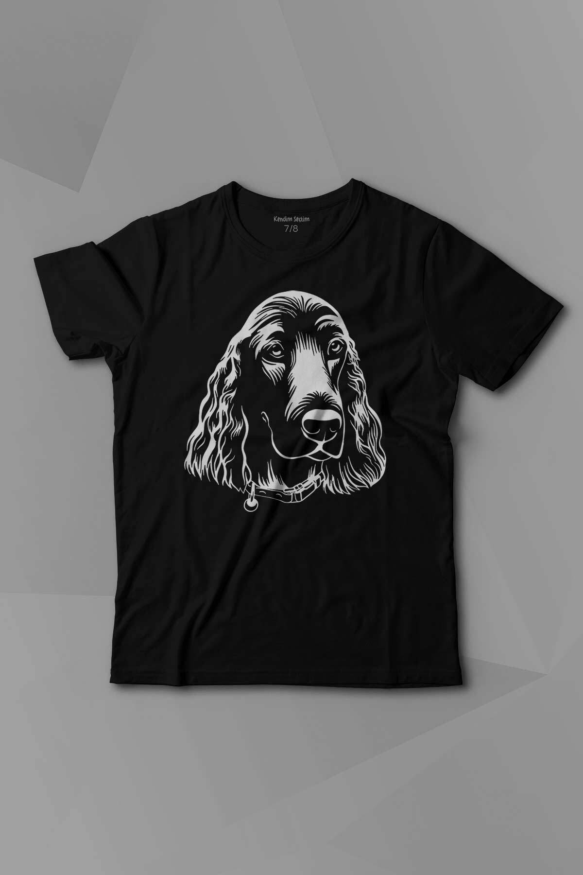 Spanyel Köpeği Spaniel Dog Baskılı Çocuk Tişört Kısa Kollu - 1