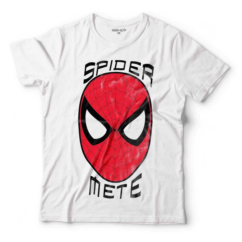 SPIDER MAN ÖRÜMCEK ADAM KİŞİYE ADINIZA ÖZEL İSİMLİ ÇOCUK TİŞÖRT - 1