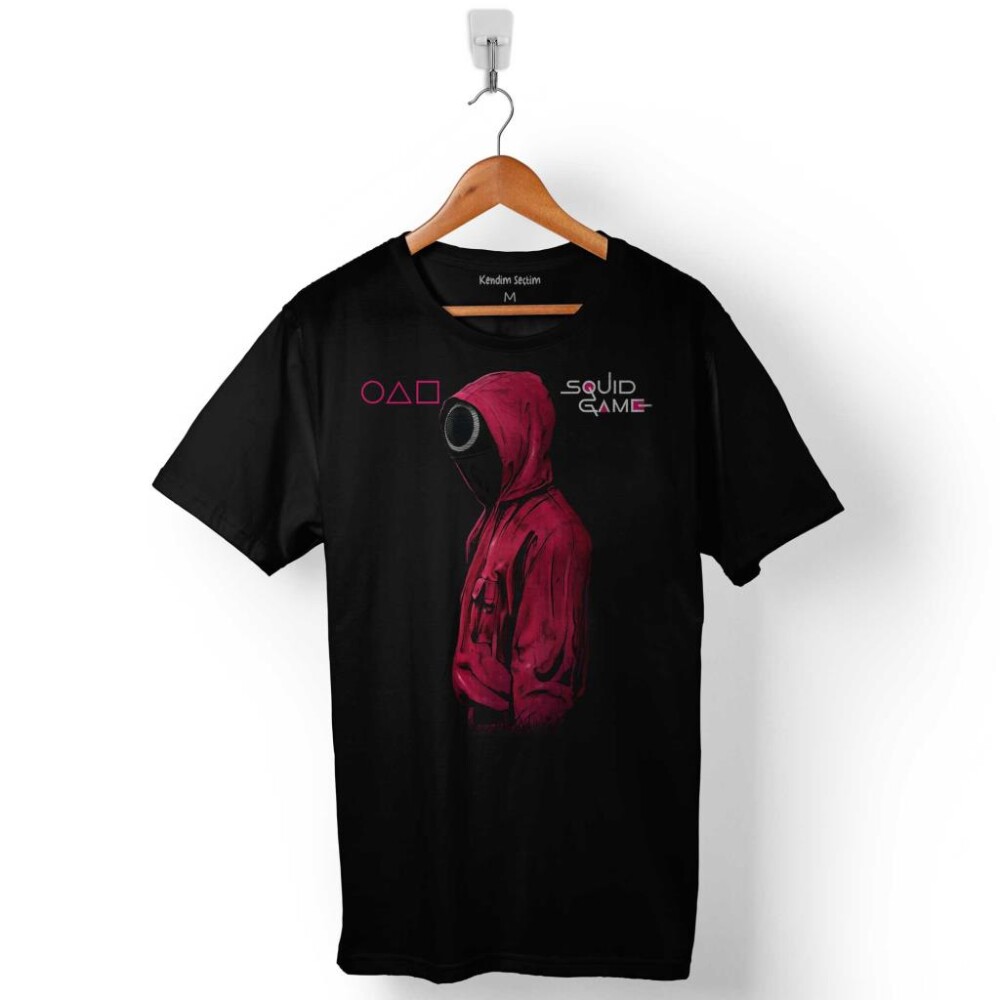 Squid Game Red Green Light Kırmızı Yeşil Işık Baskılı Tişört Unisex T-Shirt - 1