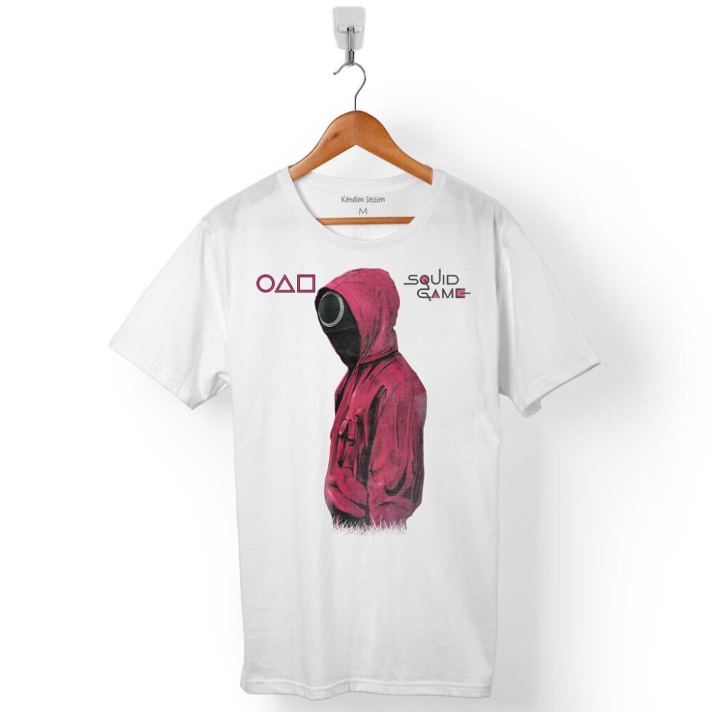 SQUID GAME RED GREEN LIGHT KIRMIZI YEŞİL IŞIK ERKEK TİŞÖRT - KENDİM SEÇTİM