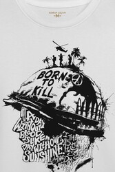 Stanley Kubrick Full Metal jacket Filmi 1995 Baskılı Tişört Unisex T-shirt - 2