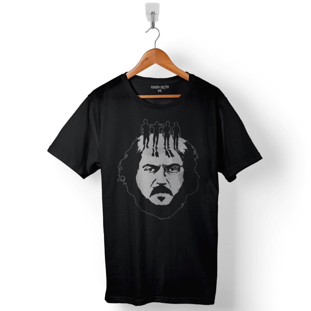Stanley Kubrick Sinema Filmi Yönetmen Baskılı Tişört Unisex T-Shirt - 1