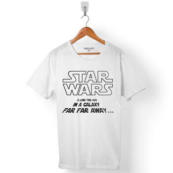 STAR WARS A LONG TIME AGO IN A GALAXY FAR AWAY ERKEK TİŞÖRT - 1