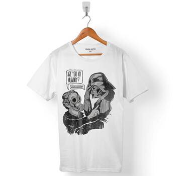 STAR WARS ARE YOU MY MUMMY SUPER VADER ERKEK TİŞÖRT - 1