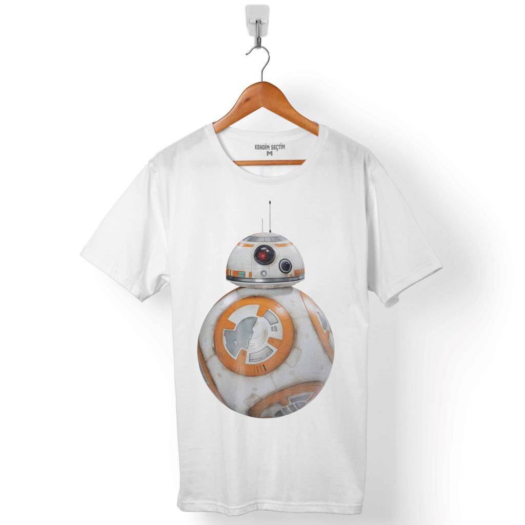 STAR WARS BB-8 BB8 FATHEAD ERKEK TİŞÖRT - 1