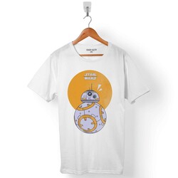 STAR WARS BB-8 BB8 FATHEAD ERKEK TİŞÖRT - 1