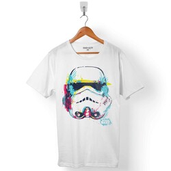 STAR WARS FRESH DRAWING DARTH VADER ERKEK TİŞÖRT - 1