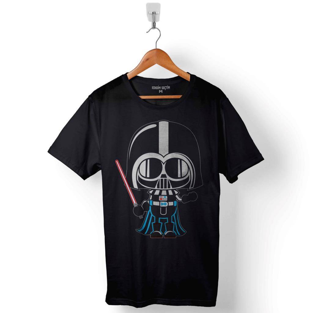 Star Wars Super Vader Bros Yıldız Savaşları Baskılı Tişört Unisex T-Shirt - 1