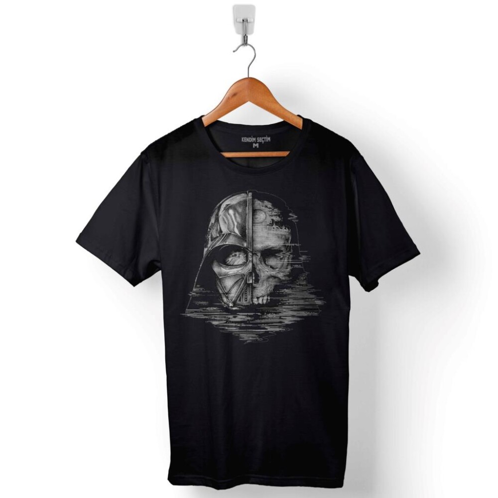 Star Wars Super Vader Bros Yıldız Savaşları Baskılı Tişört Unisex T-Shirt - 1