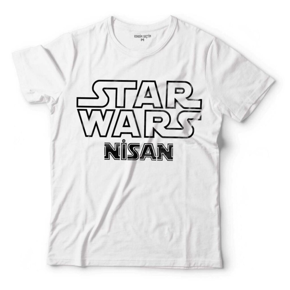  STAR WARS YILDIZ SAVAŞLARI KİŞİYE ÖZEL İSİMLİ NICK ÇOCUK TİŞÖRT - 1