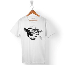 STAR WARS YODA YILDIZ SAVAŞLARI ERKEK TİŞÖRT - 1