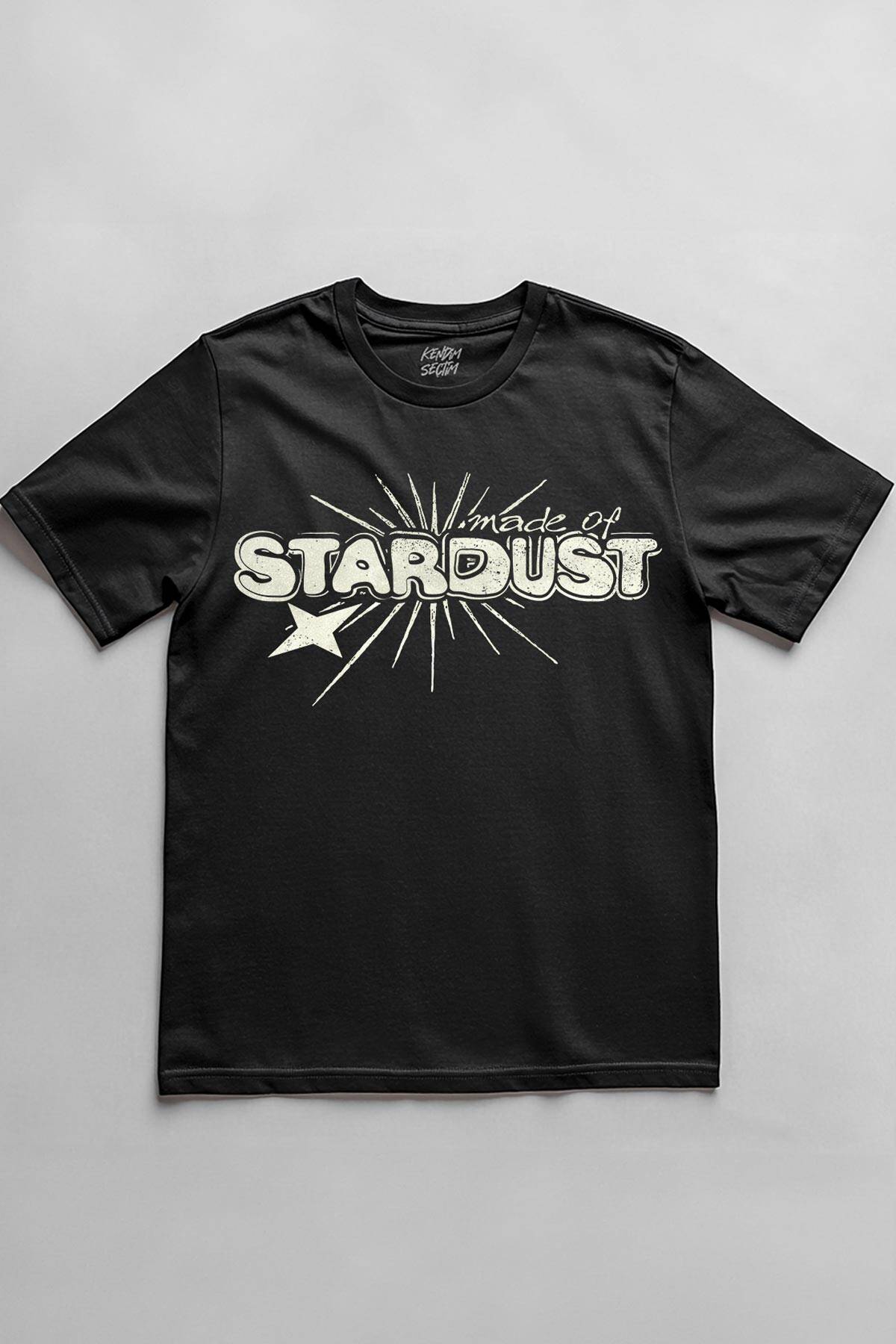 Stardust Yıldız Tozu Y2K Streetwear 90s Doksanlar Vintage Retro Baskılı Tişört Unisex T-shirt - 1