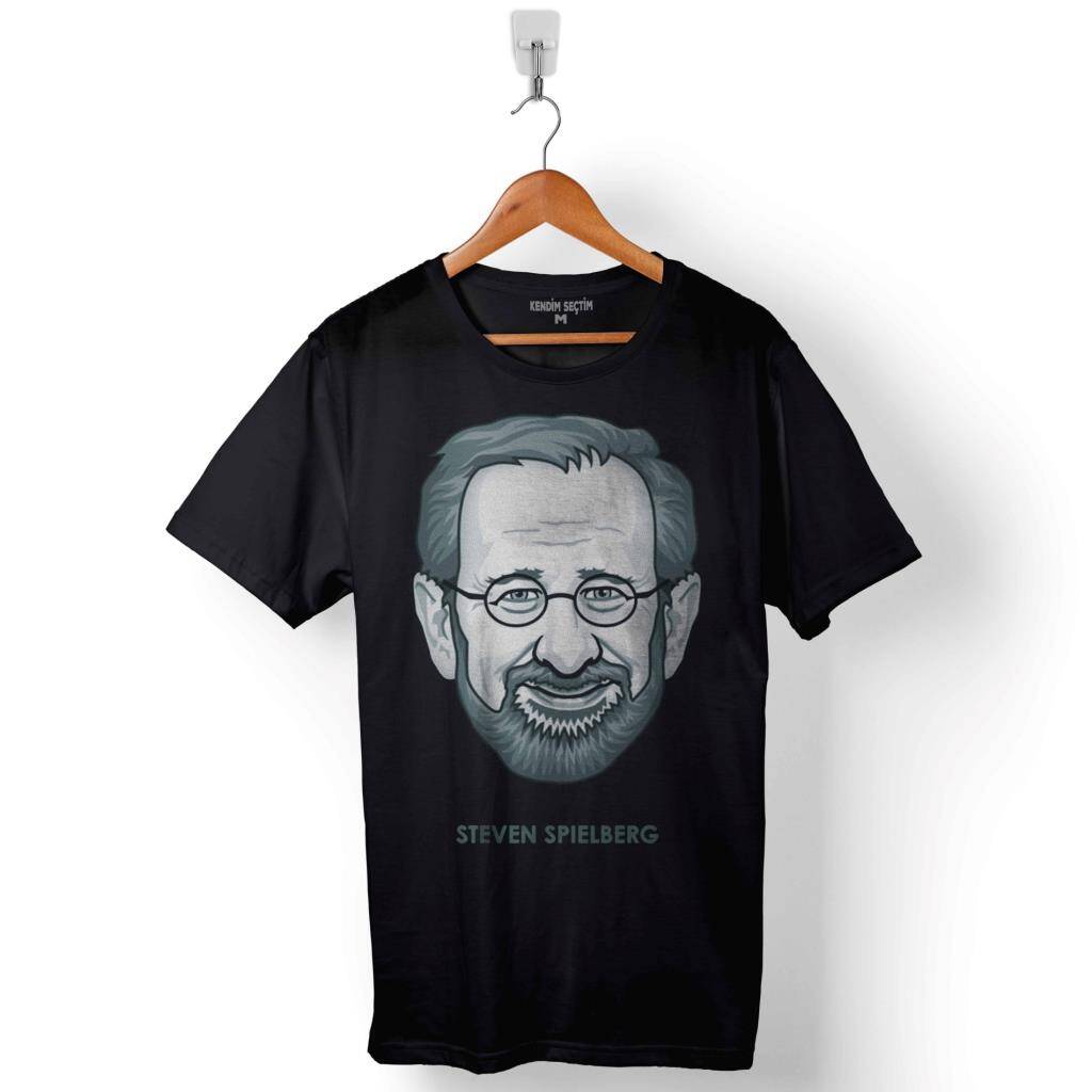 Steven Spıelberg Yönetmen Sinema Film Baskılı Tişört Unisex T-Shirt - 1