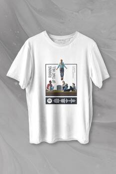 Stranger Things Sezon 4 Baskılı Running Up That Hill Tişört Unisex T-shirt - 1