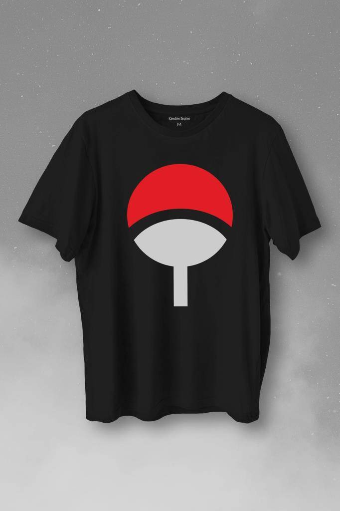 Susake Unchia Otsutsuki Symbol Logo Naruto Baskılı Tişört Unisex T-Shirt - 1