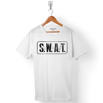 SWAT S.W.A.T. POLİS ÖZEL KUVVETLER BORDO BERELİ ERKEK TİŞÖRT - 1
