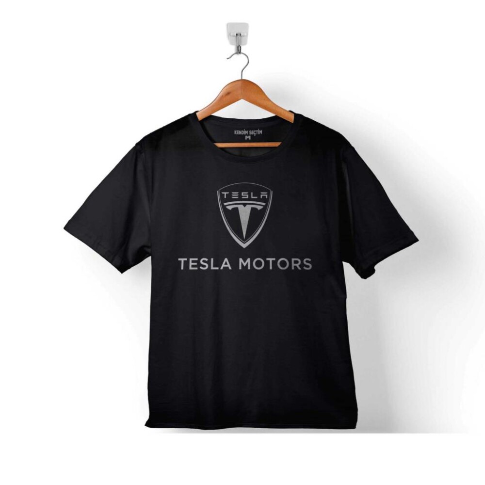 TESLA MOTORS NIKOLA TESLA LOGO ELON MUSK ÇOCUK TİŞÖRT - 1