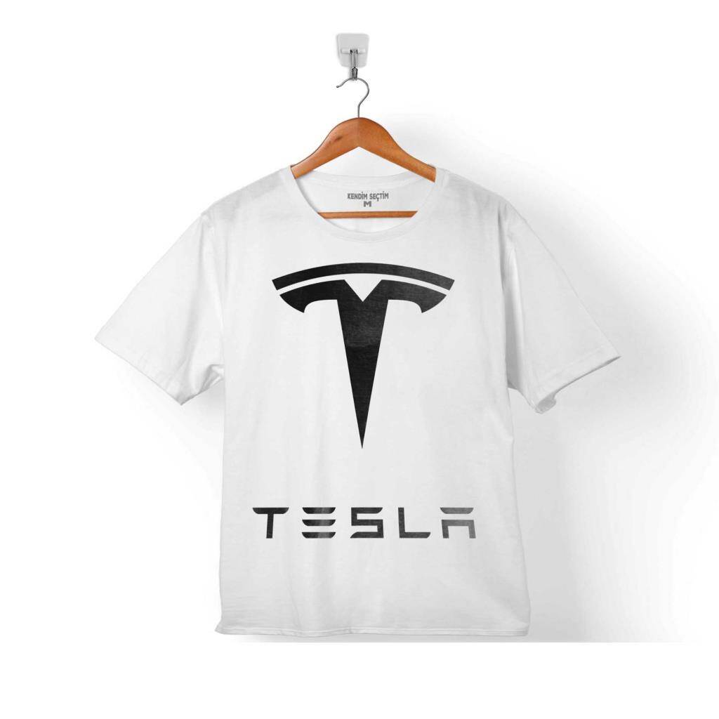 TESLA MOTORS NIKOLA TESLA LOGO ELON MUSK ÇOCUK TİŞÖRT - 1