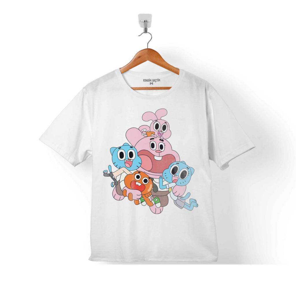 THE AMAZING WORLD OF GUMBALL 2 ÇOCUK TİŞÖRT - 1