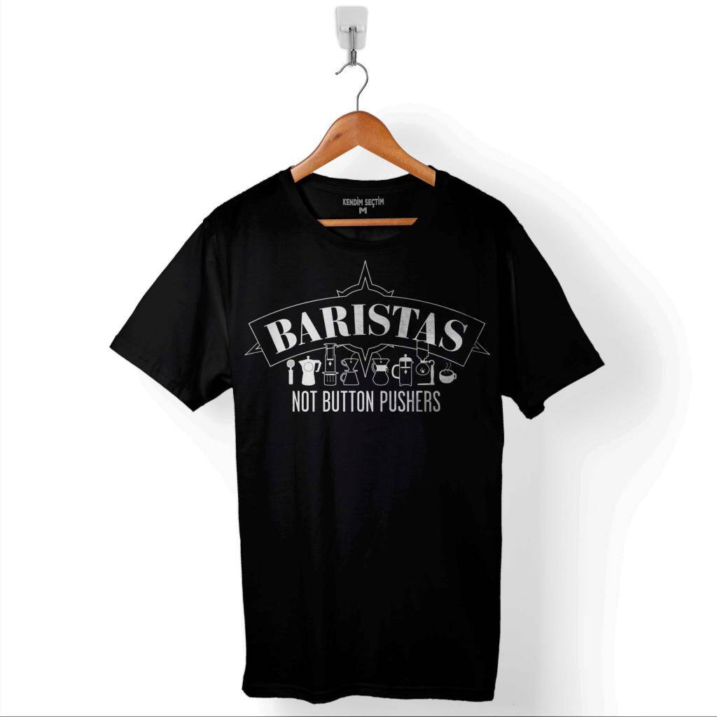 The Barista Coffee Kahve Espresso Maker Syphon Baskılı Tişört Unisex T-Shirt - 1