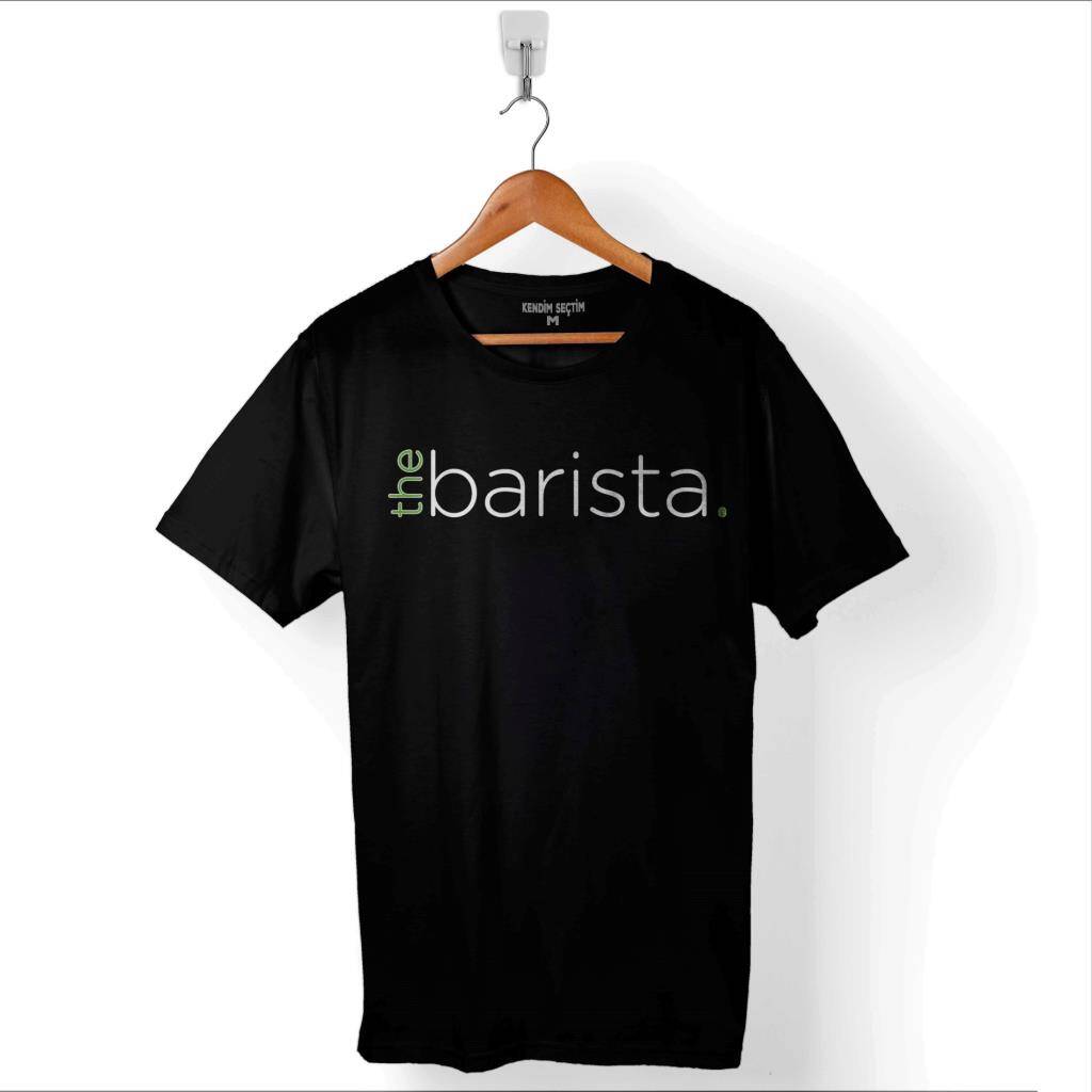 The Barista Coffee Kahve Espresso Twenty Two Baskılı Tişört Unisex T-Shirt - 1