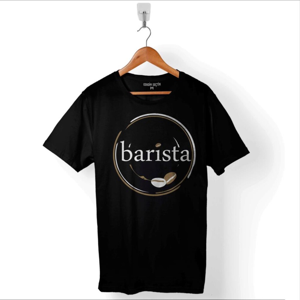 The Barista Coffee Kahve Espresso Twenty Two Baskılı Tişört Unisex T-Shirt - 1