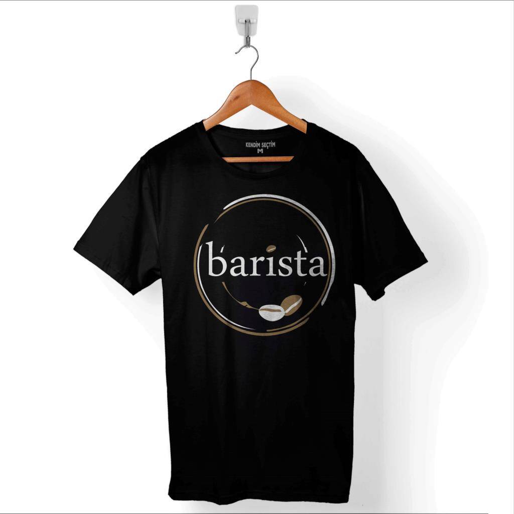 The Barista Coffee Kahve Espresso Twenty Two Baskılı Tişört Unisex T-Shirt - 1