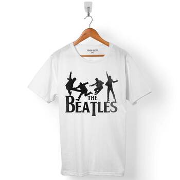 THE BEATLES LOGO ABBEY ROAD 1969 ERKEK TİŞÖRT - 1
