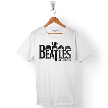 THE BEATLES LOGO ABBEY ROAD AT CROSLEY ERKEK TİŞÖRT - 1