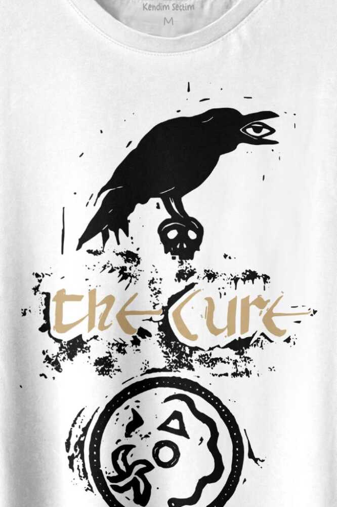 The Cure Crown Music Rock Baskılı Tişört Unisex T-shirt (1)