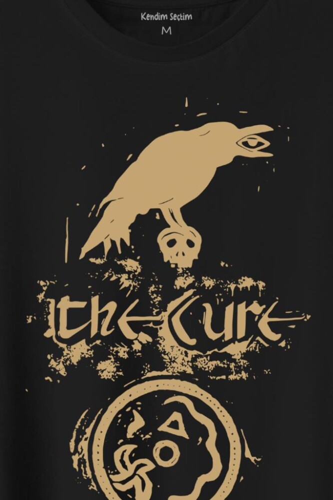 The Cure Crown Music Rock Baskılı Tişört Unisex T-Shirt - 2