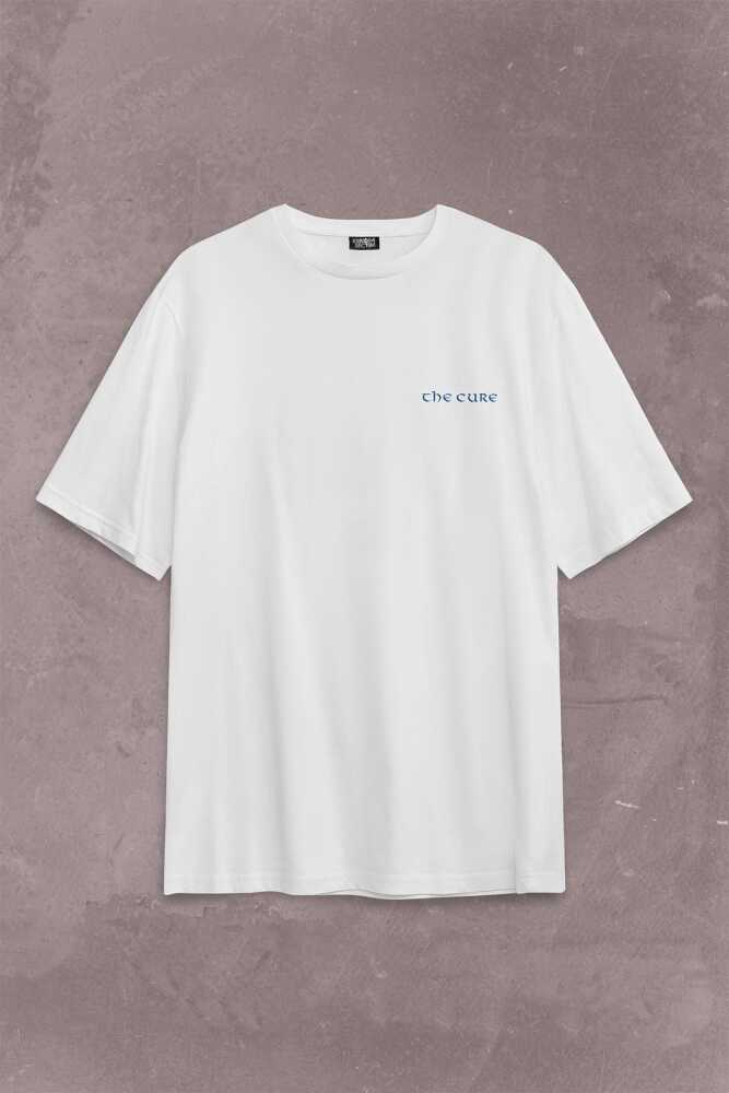 The Cure Lovesong Love Song Rock Music Band Sırt Ön Baskılı Oversize Tişört Unisex T-Shirt - 2