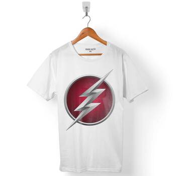 THE FLASH LOGO ERKEK TİŞÖRT - 1