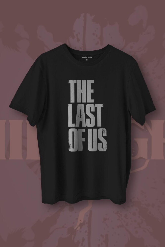 The Last Of Us Joel Vs Elite Dizi Film Oyun Gamer Logo Baskılı Tişört Unisex T-Shirt - 1