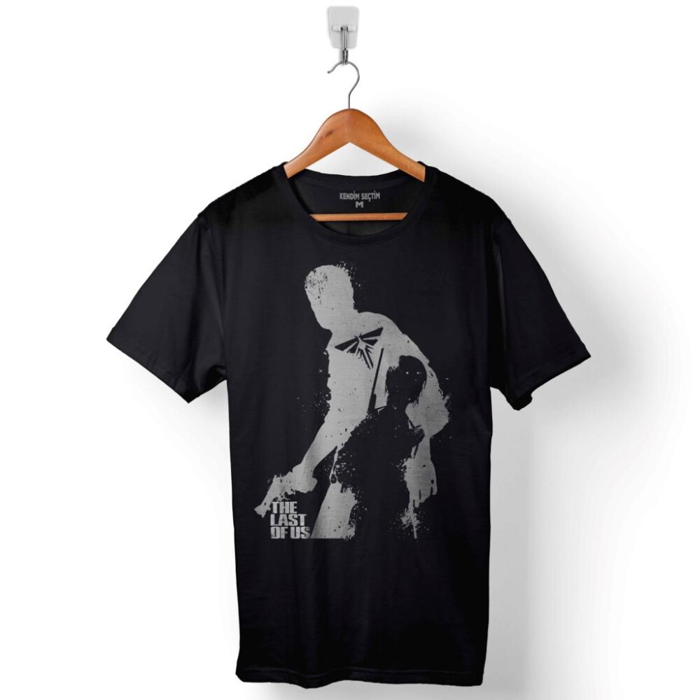 The Last Of Us Joel Vs Elıte Logo Baskılı Tişört Unisex T-Shirt - 1