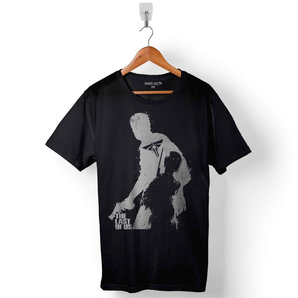 The Last Of Us Joel Vs Elıte Logo Baskılı Tişört Unisex T-Shirt - 1