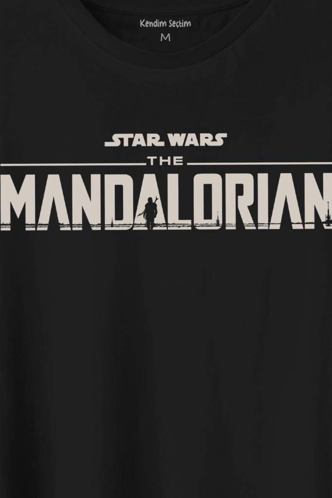 The Mandalorian Bebek Yoda Cep Tasarımı Star Wars Baskılı Tişört Unisex T-Shirt (1)