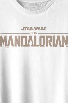 The Mandalorian Bebek Yoda Cep Tasarımı Star Wars Baskılı Tişört Unisex T-shirt - 2
