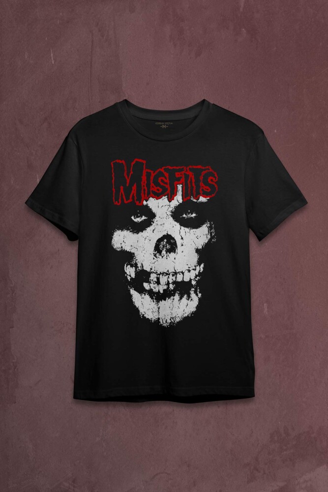 The Misfits Legacy Of Brutality Punk Rock Music Baskılı Tişört Unisex T-shirt - KENDİM SEÇTİM