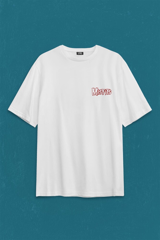 The Misfits Legacy Of BrutAlity Punk Rock Sırt Ön Baskılı Oversize Tişört Unisex T-Shirt - KENDİM SEÇTİM