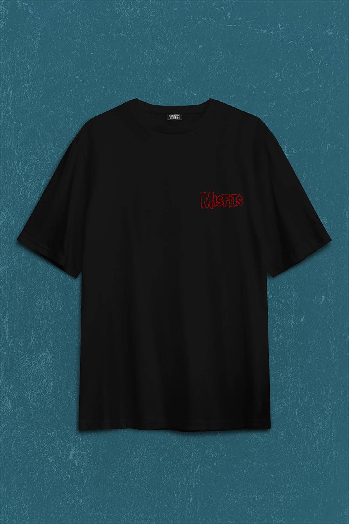 The Misfits Legacy Of BrutAlity Punk Rock Sırt Ön Baskılı Oversize Tişört Unisex T-Shirt (1)