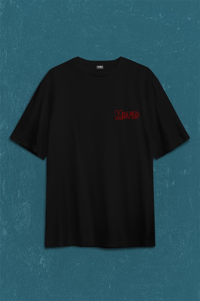 The Misfits Legacy Of BrutAlity Punk Rock Sırt Ön Baskılı Oversize Tişört Unisex T-Shirt - 2