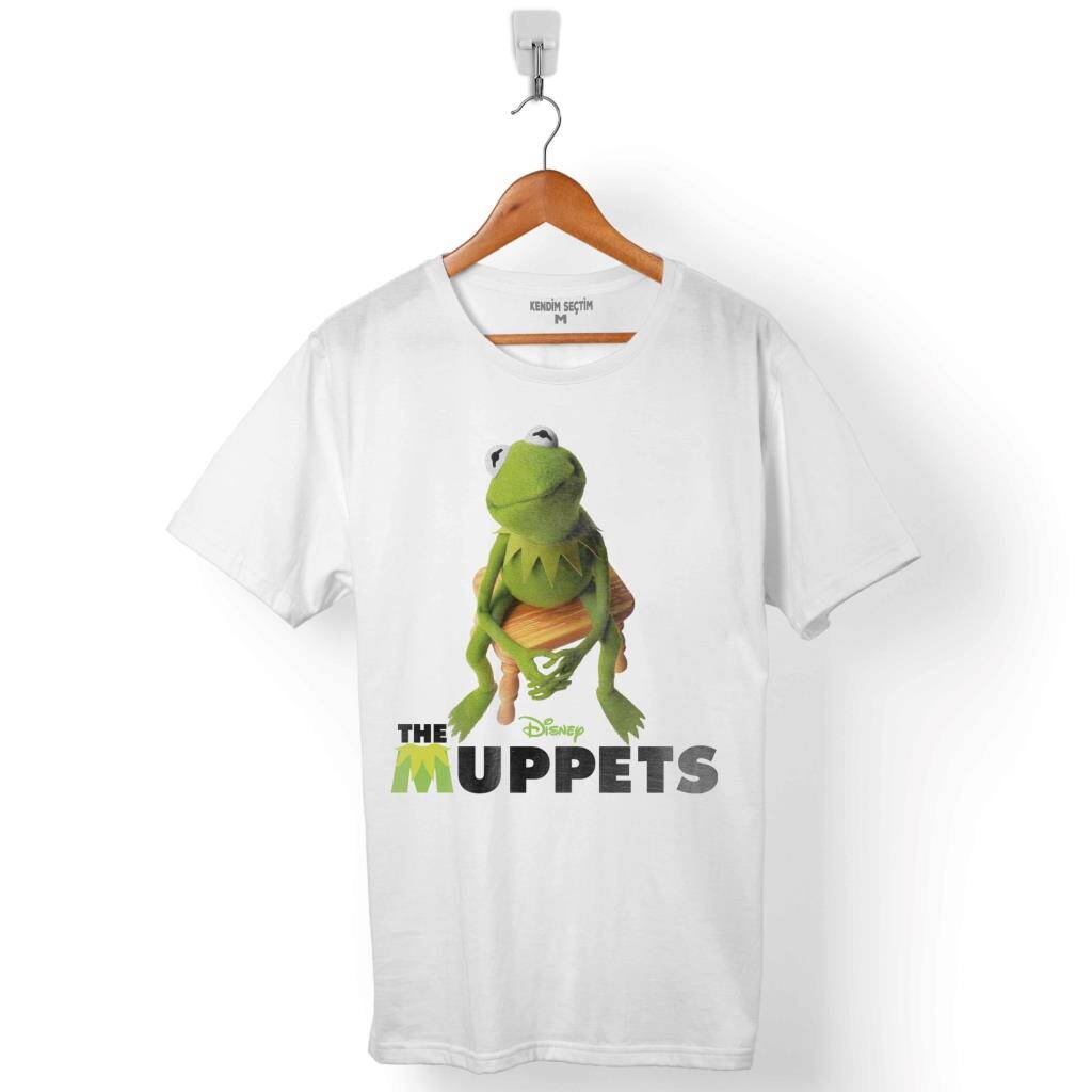 THE MUPPETS KAPLUMBAĞA KERMİT ERKEK TİŞÖRT - 1